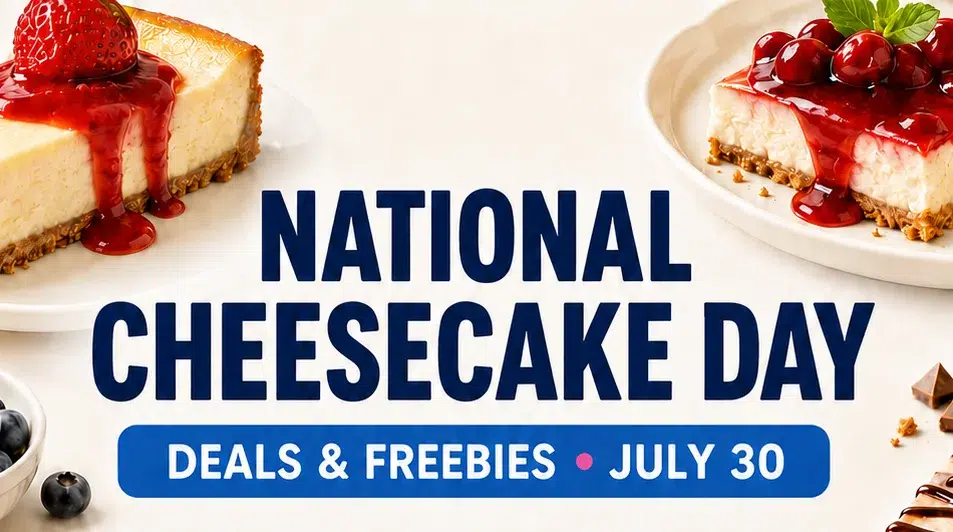 national cheesecake deals freebies