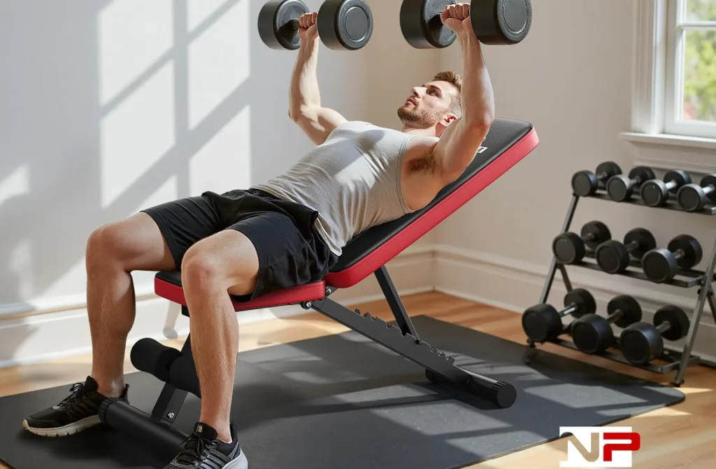 nicepeople adjustable weight bench