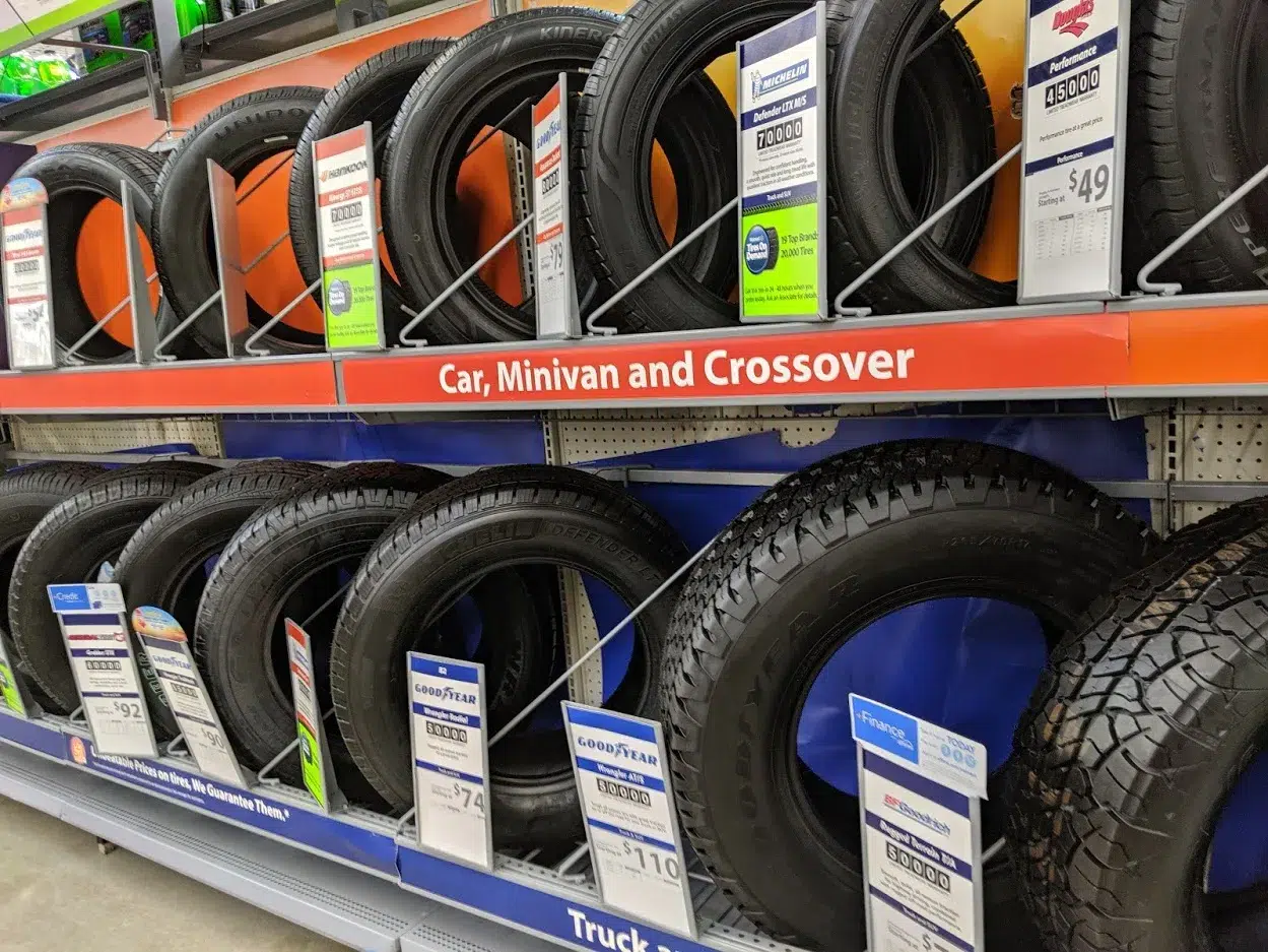 tires at walmart