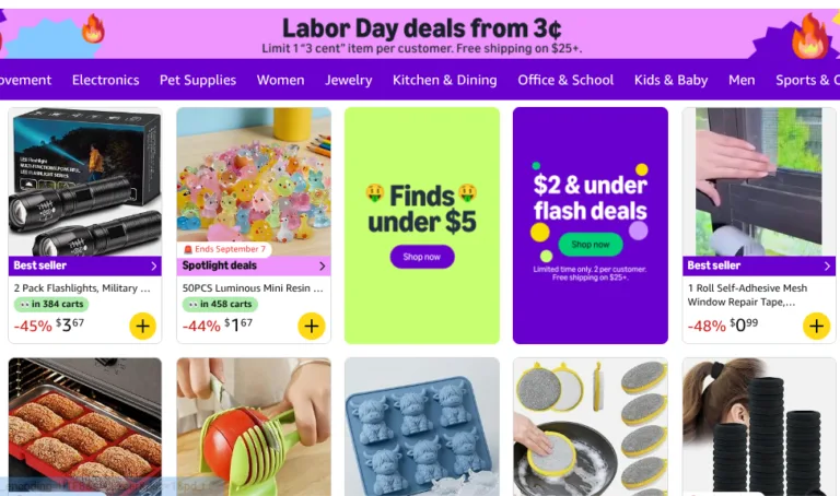 amazon haul labor day sale