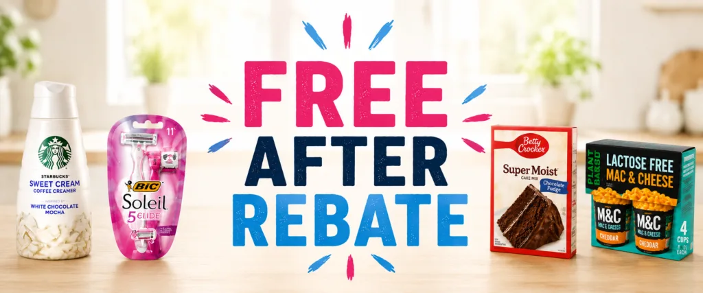 free after rebate aug 26