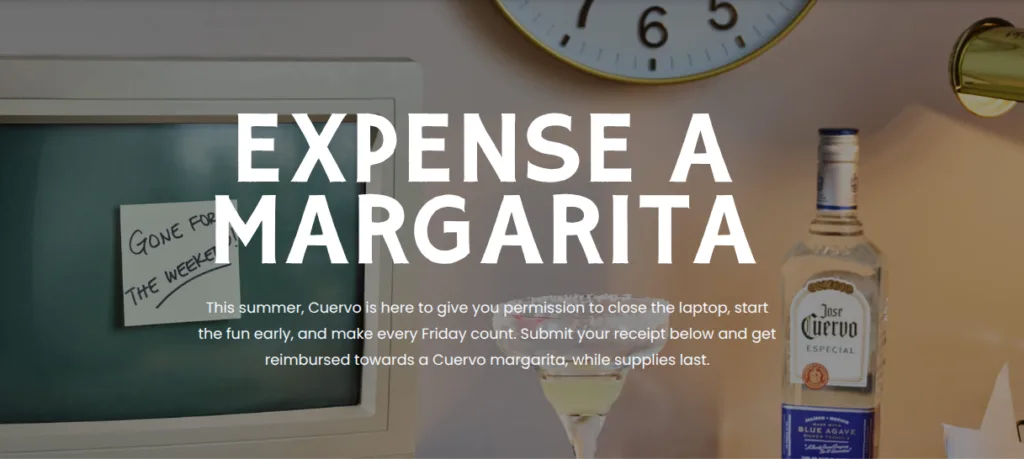free cuervo cocktail on fridays