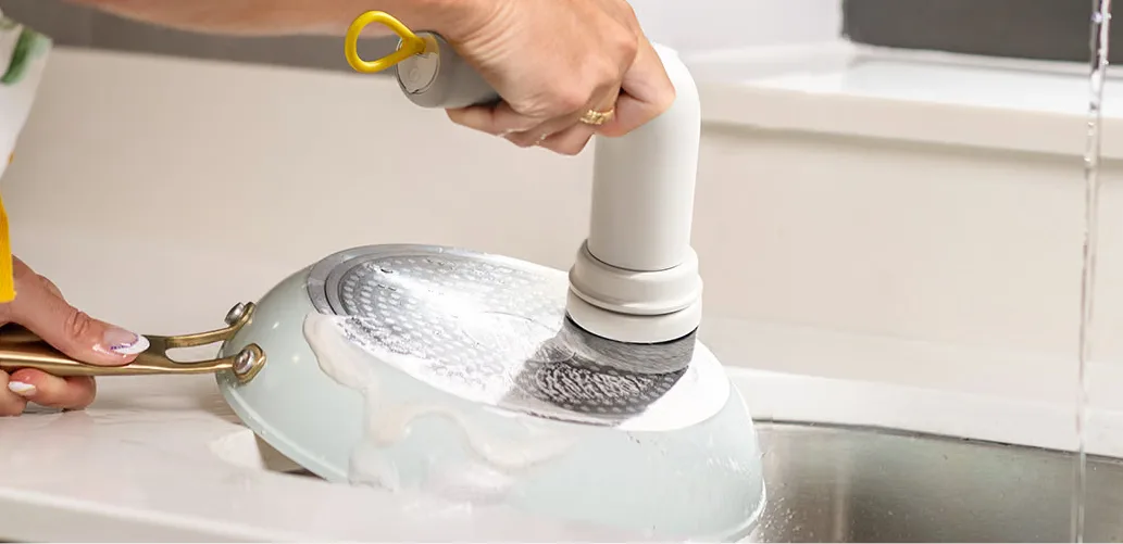 g9 scrubber white brush