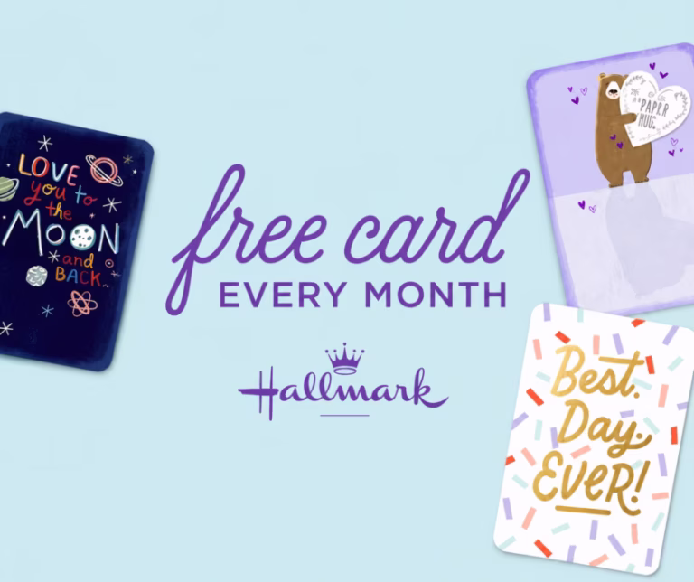 hallmark free card everymonth 814x683