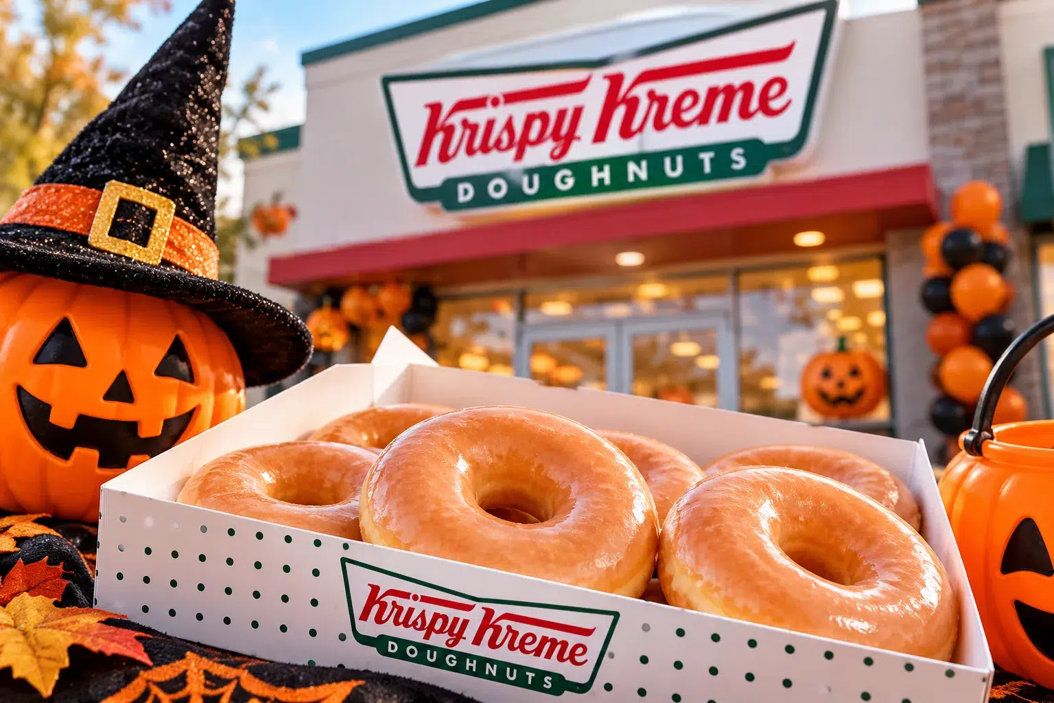 halloween doughnuts at krispy kreme