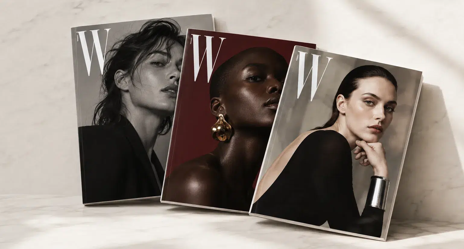 w magazine covers