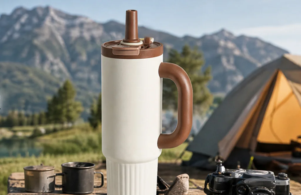 34oz insulated tumbler with handle