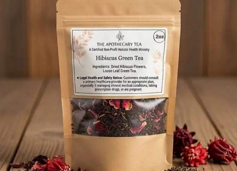 apothecary tea sample