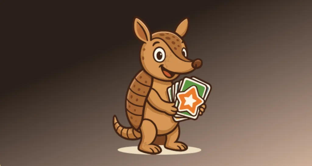 armadillo free stickers