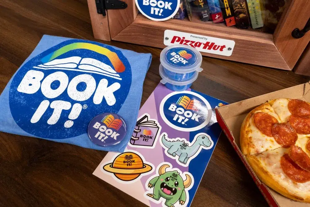 pizza hut & little free library giveaway