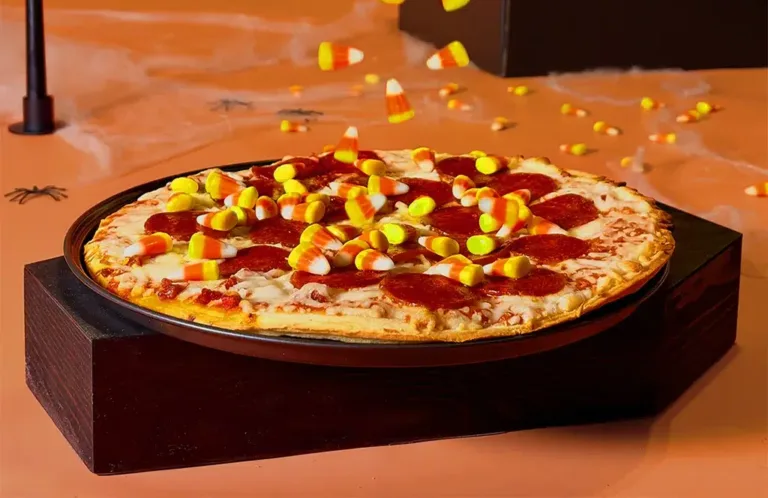 TOMBSTONE Candy Corn Pizza e1792756652431