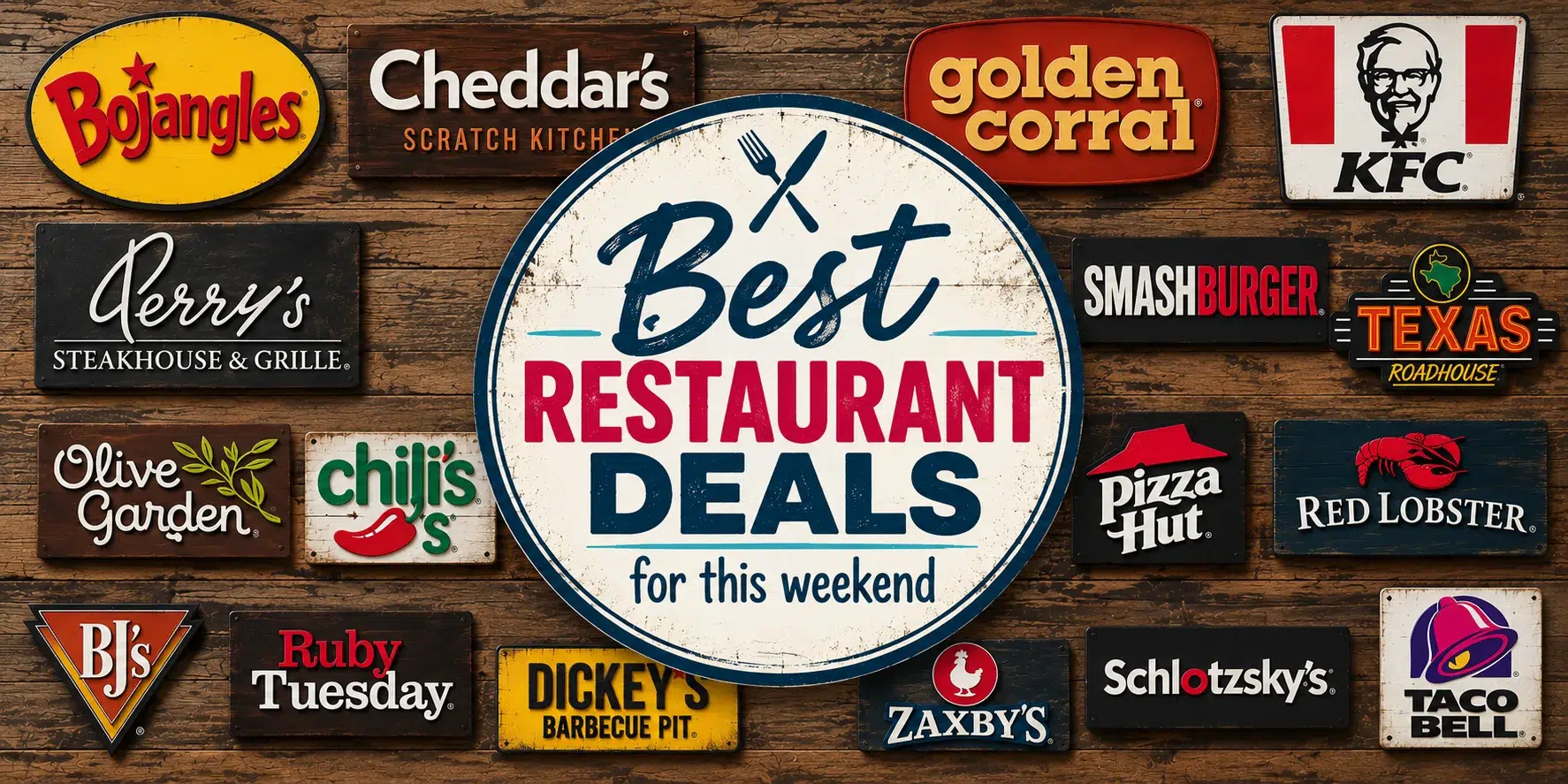 best restaurant deals for this weekend