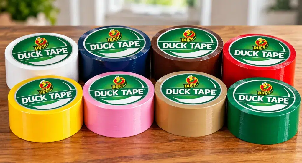 colorful duck tape roll collection
