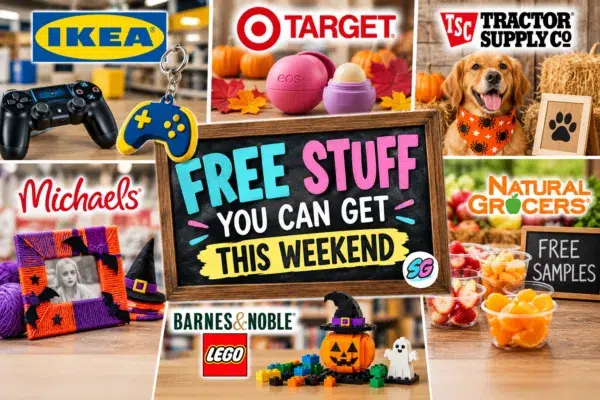 free stuff weekend autumn retail picks free stuff weekend autumn retail picks