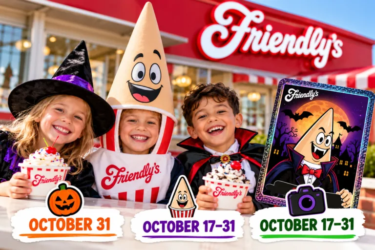 friendly’s halloween sundae celebration