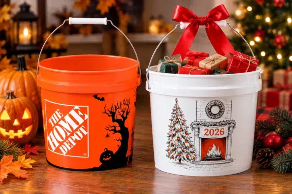 home depot halloween and christmas bucket home depot halloween and christmas bucket