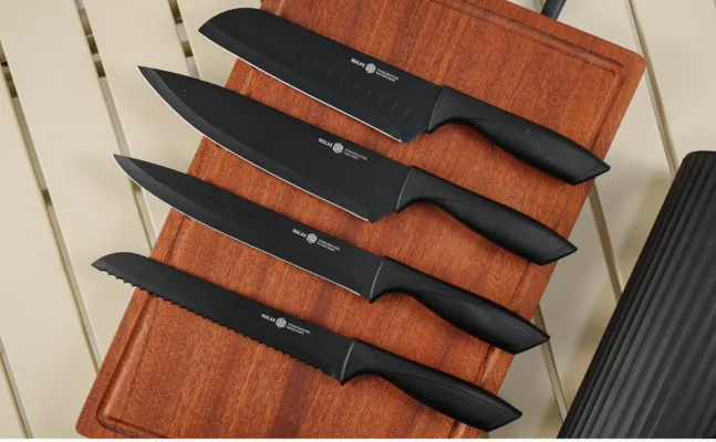 nulas 8 piece kitchen knife set