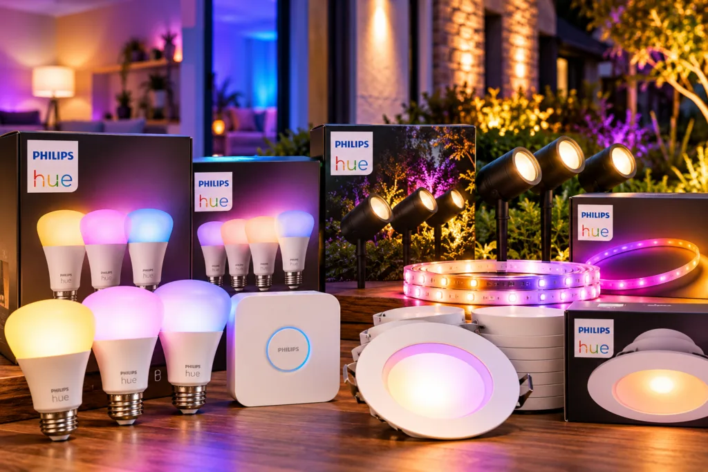 philips hue smart lighting showcase