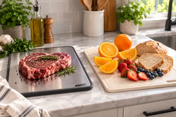 titanium cutting board with knife sharpener titanium cutting board with knife sharpener